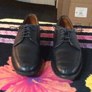 Allen Edmonds Black Leather Oxfords